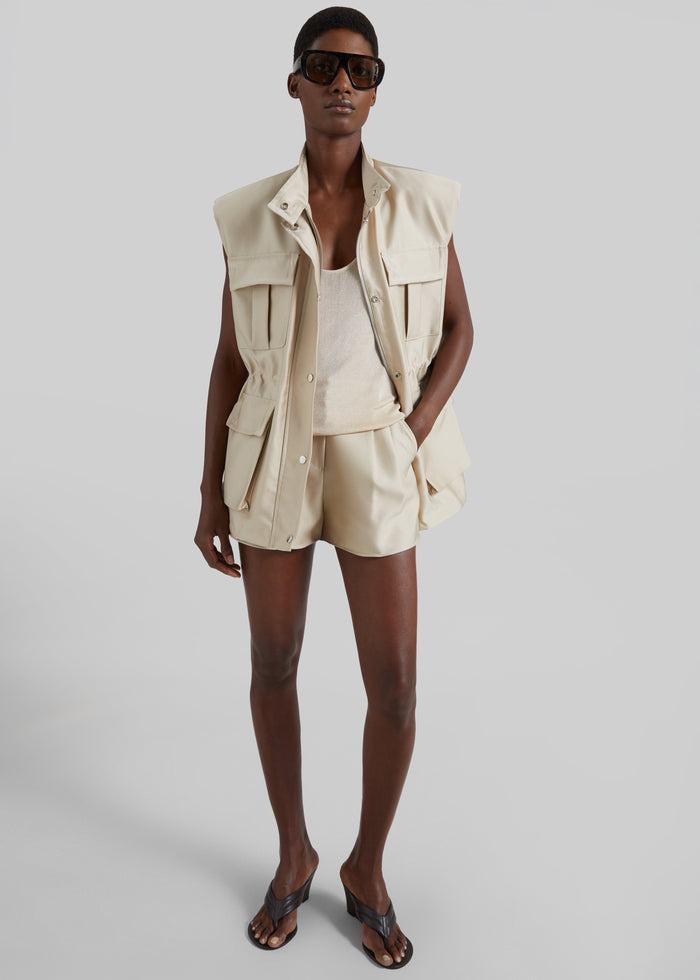 Avanca Wired Utility Vest - Beige