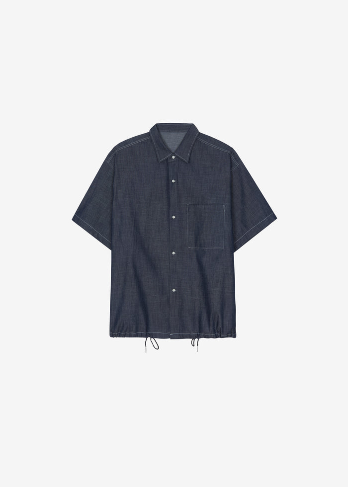 Axton Denim Shirt - Dark Wash
