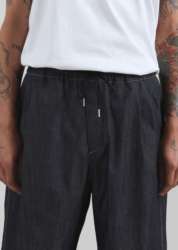 Axton Denim Shorts - Dark Wash