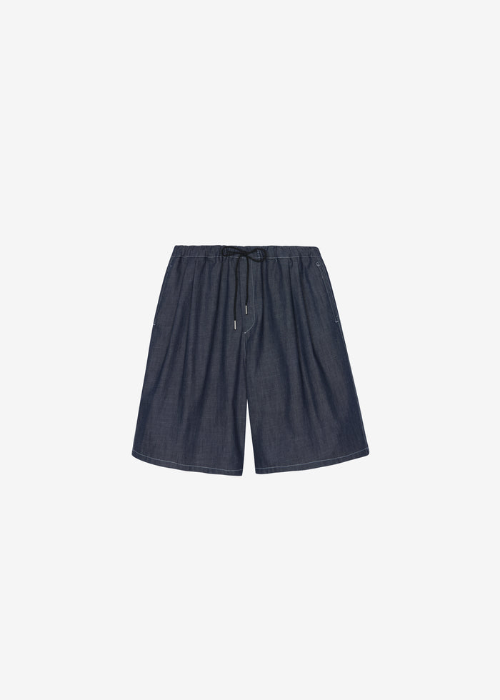 Axton Denim Shorts - Dark Wash