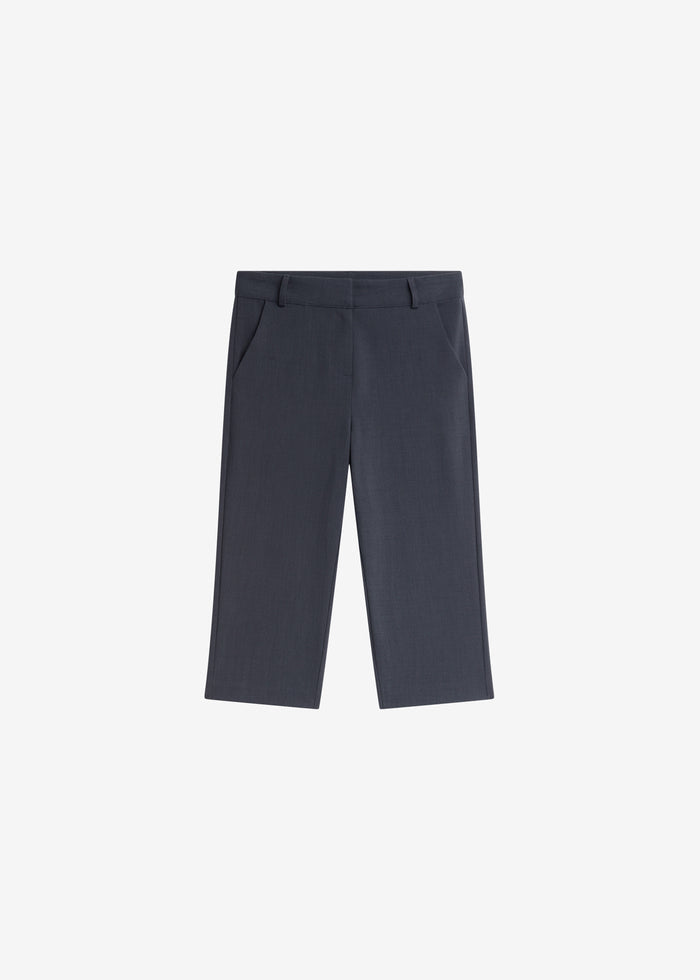 Ayron Capri Pants - Charcoal