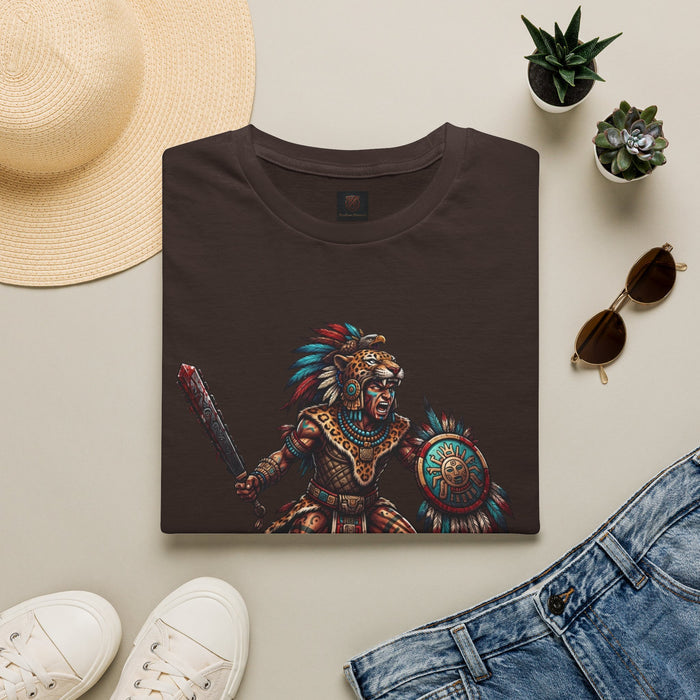 Aztec Warrior T-Shirt – 'Blood of My Ancestors' Graphic Tee
