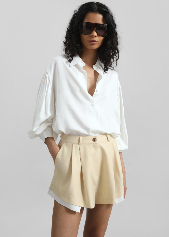 Azura Fluid Shirt - White