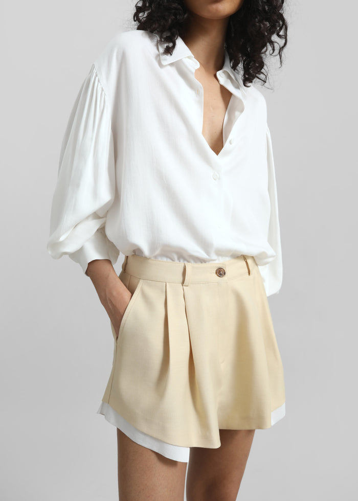Azura Fluid Shirt - White