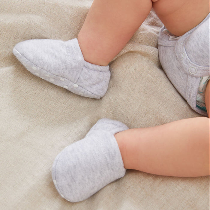 Baby Booties - Grey