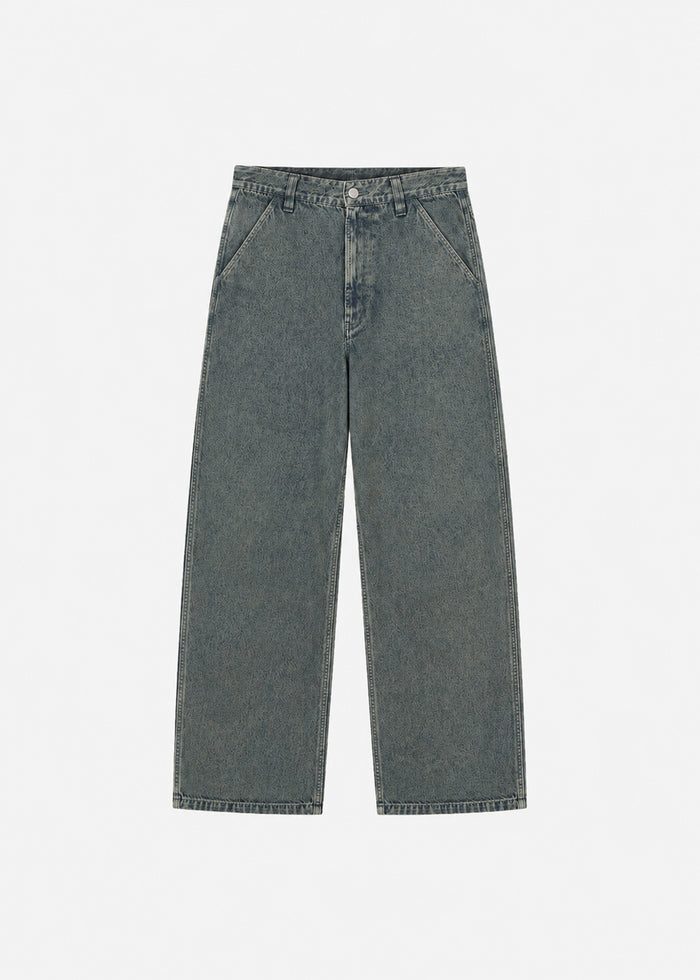 Bale Denim Pants - Moss Green
