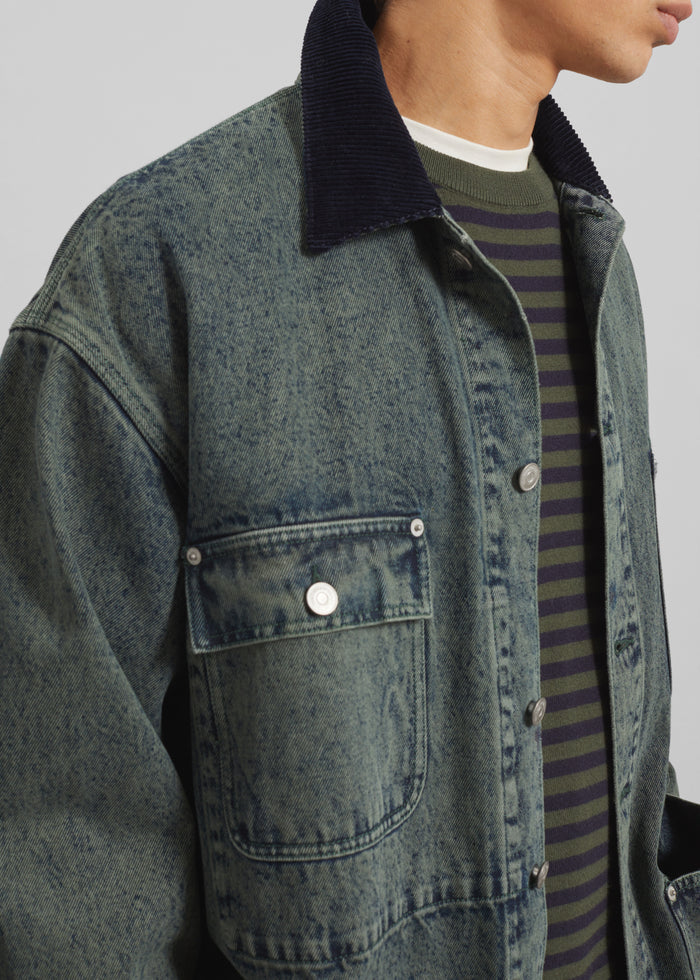Bale Utility Jacket - Moss Green