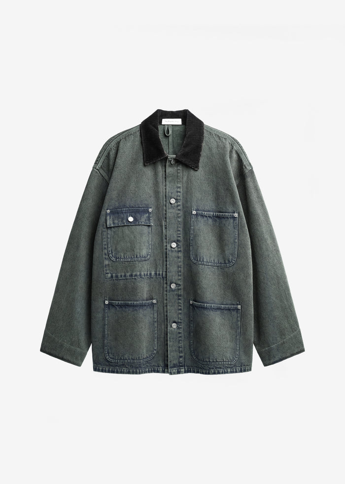 Bale Utility Jacket - Moss Green