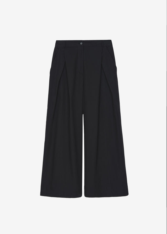 Ballia Pleated Pants - Black