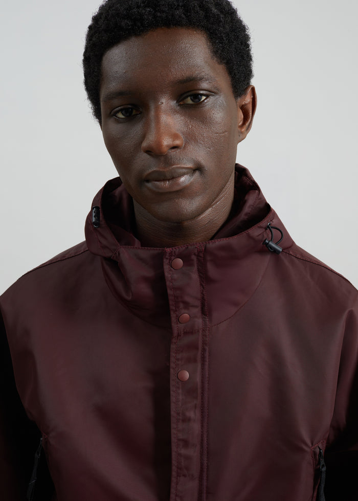 Banbury Windbreaker Jacket - Burgundy