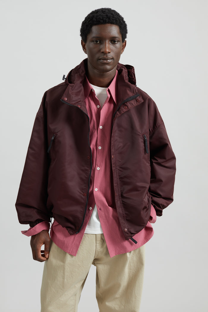 Banbury Windbreaker Jacket - Burgundy
