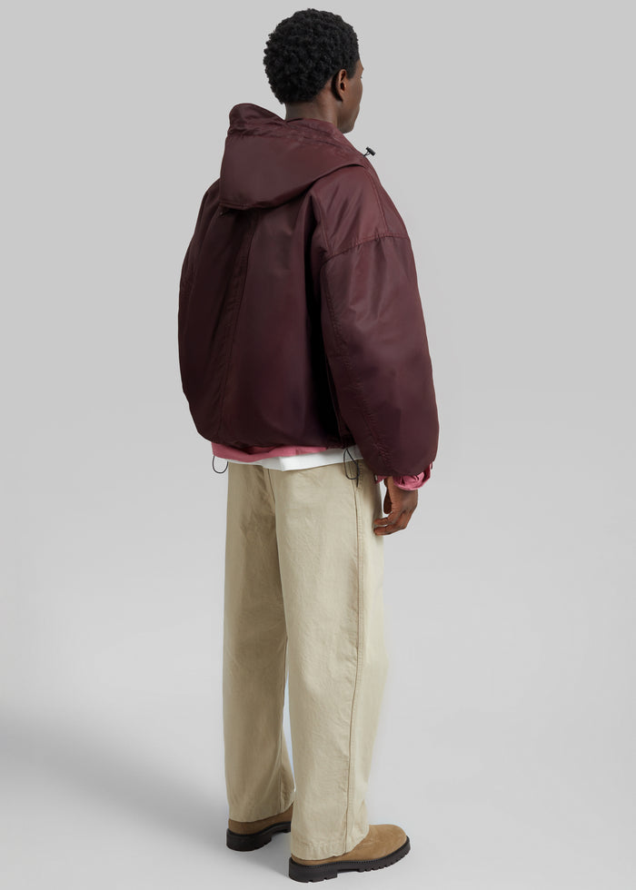 Banbury Windbreaker Jacket - Burgundy
