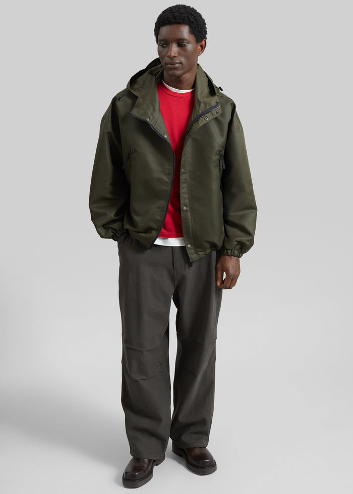Banbury Windbreaker Jacket - Olive