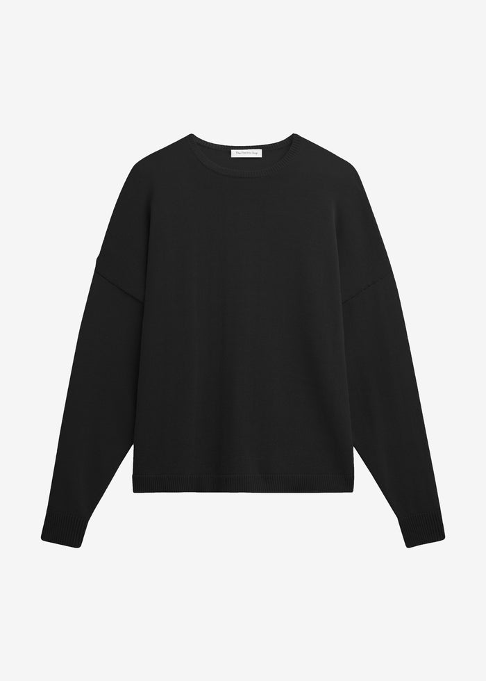 Basel Crew Neck Sweater - Black