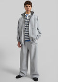 Baxter Reversible Track Pants - Grey Melange