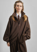 Baxter Track Jacket - Dark Brown