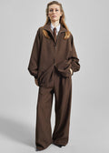 Baxter Track Pants - Dark Brown