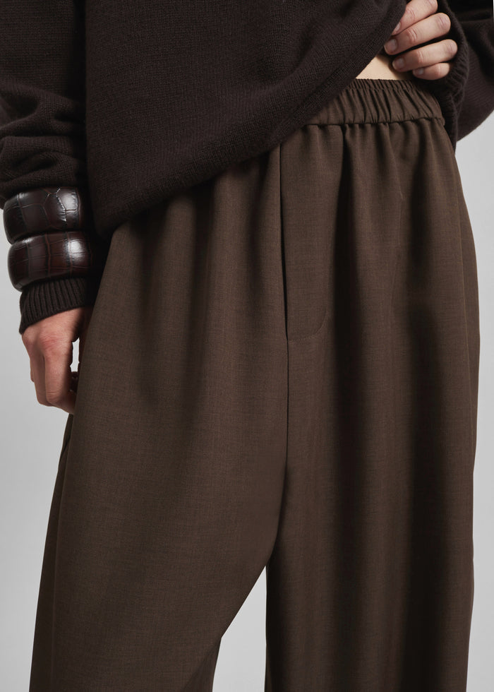 Baxter Track Pants - Dark Brown