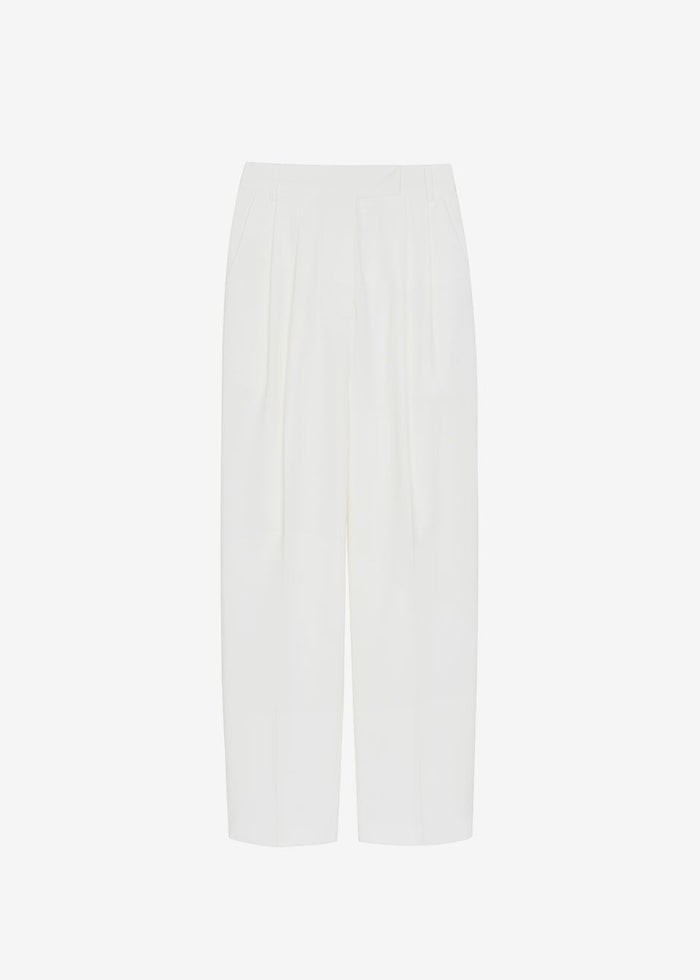 Bea Suit Pants - White Pants The Frankie Shop