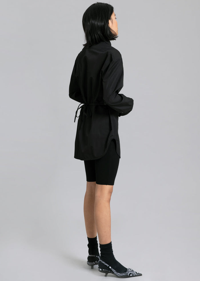 Bec Padded Shirt - Black Shirt Paper Moon