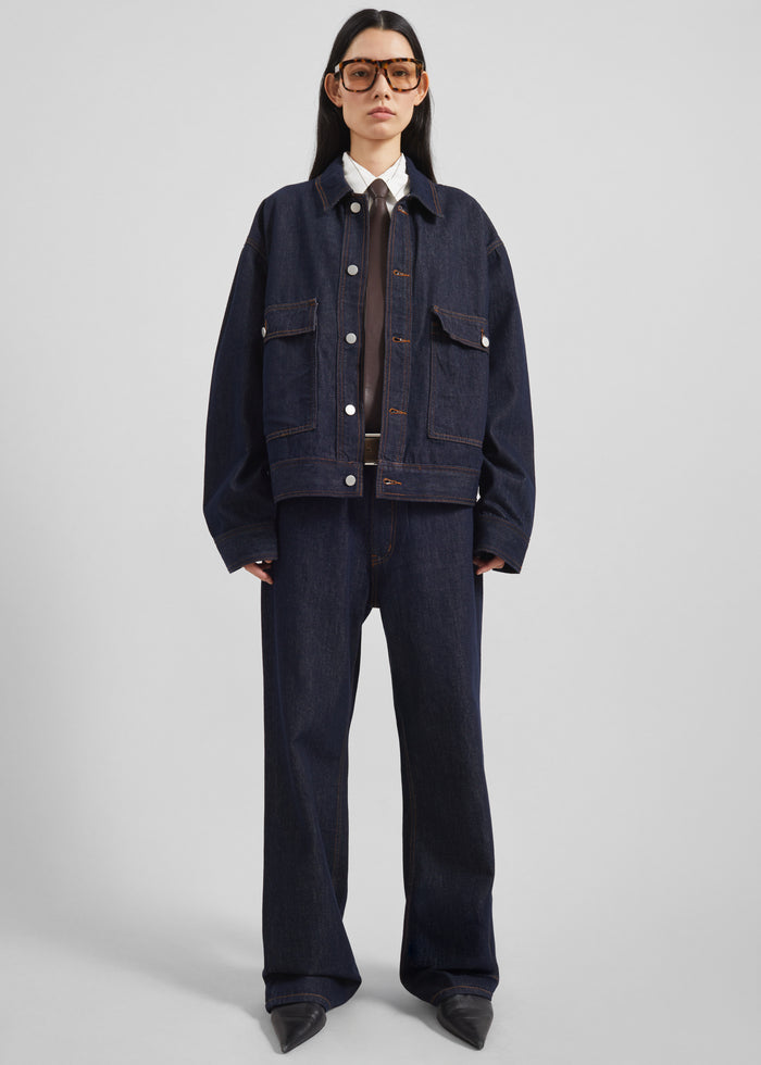 Belden Straight Leg Jeans - Dark Wash