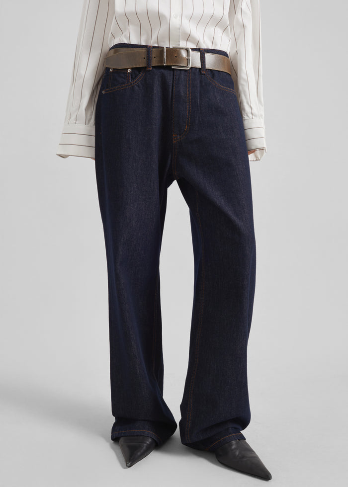 Belden Straight Leg Jeans - Dark Wash
