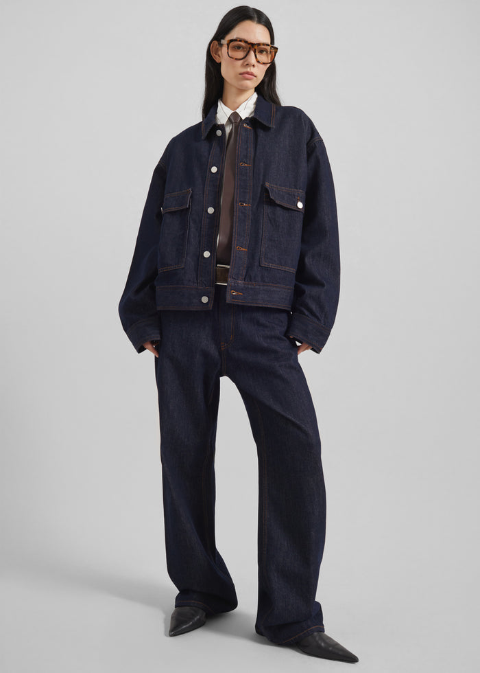 Belden Straight Leg Jeans - Dark Wash