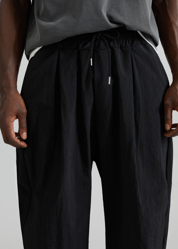 Belem Drawstring Pants - Black