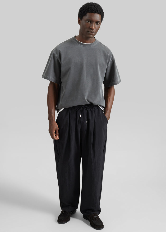 Belem Drawstring Pants - Black