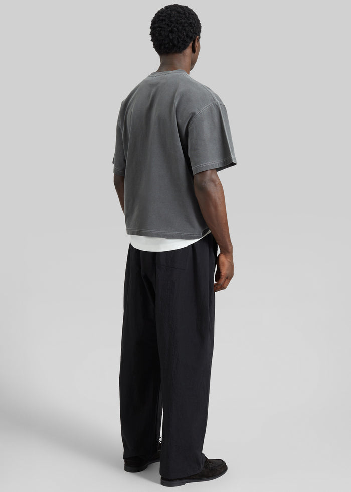 Belem Drawstring Pants - Black
