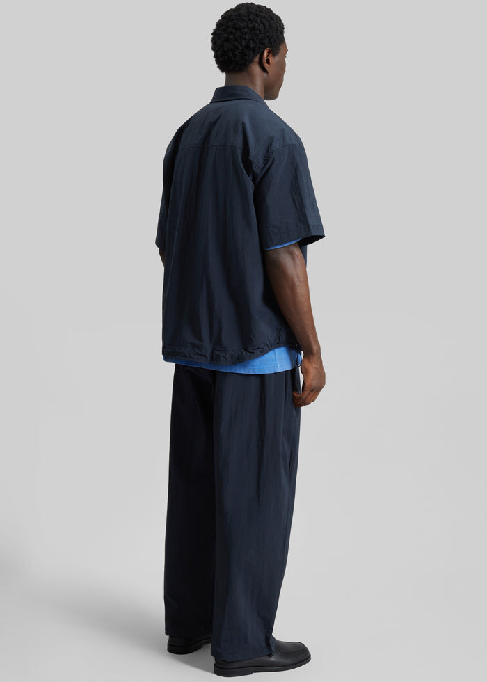 Belem Drawstring Shirt - Navy