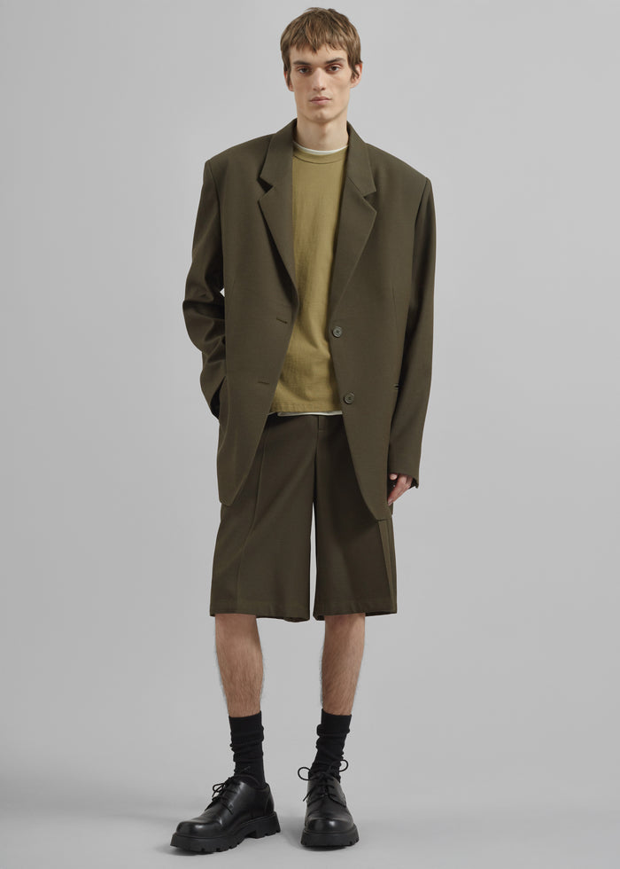 Belgrave Bermuda Shorts - Army Green
