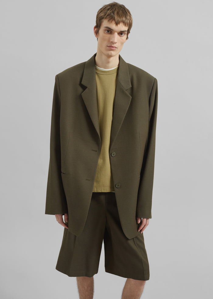 Belgrave Bermuda Shorts - Army Green