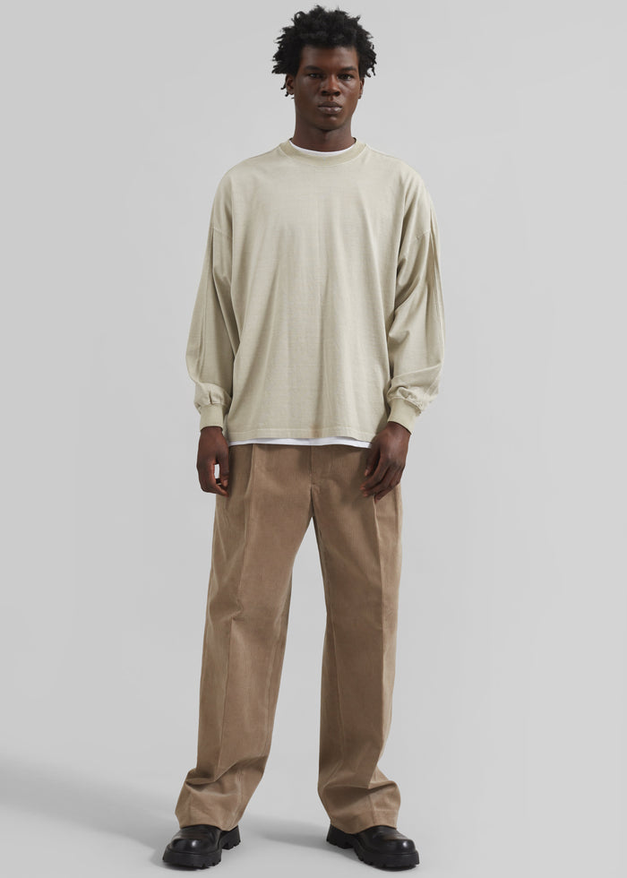 Beo Corduroy Suit Pants - Latte