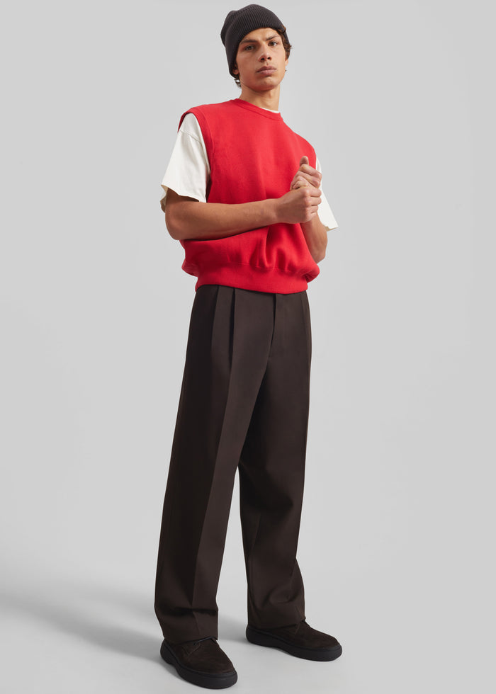 Beo Suit Pants - Dark Espresso