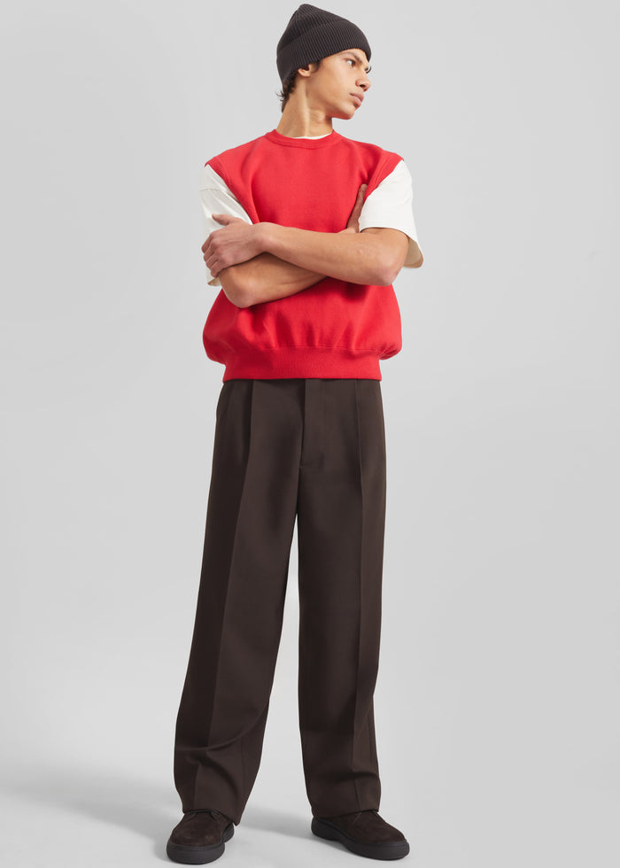 Beo Suit Pants - Dark Espresso
