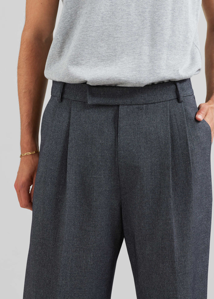 Beo Suit Pants - Grey Melange