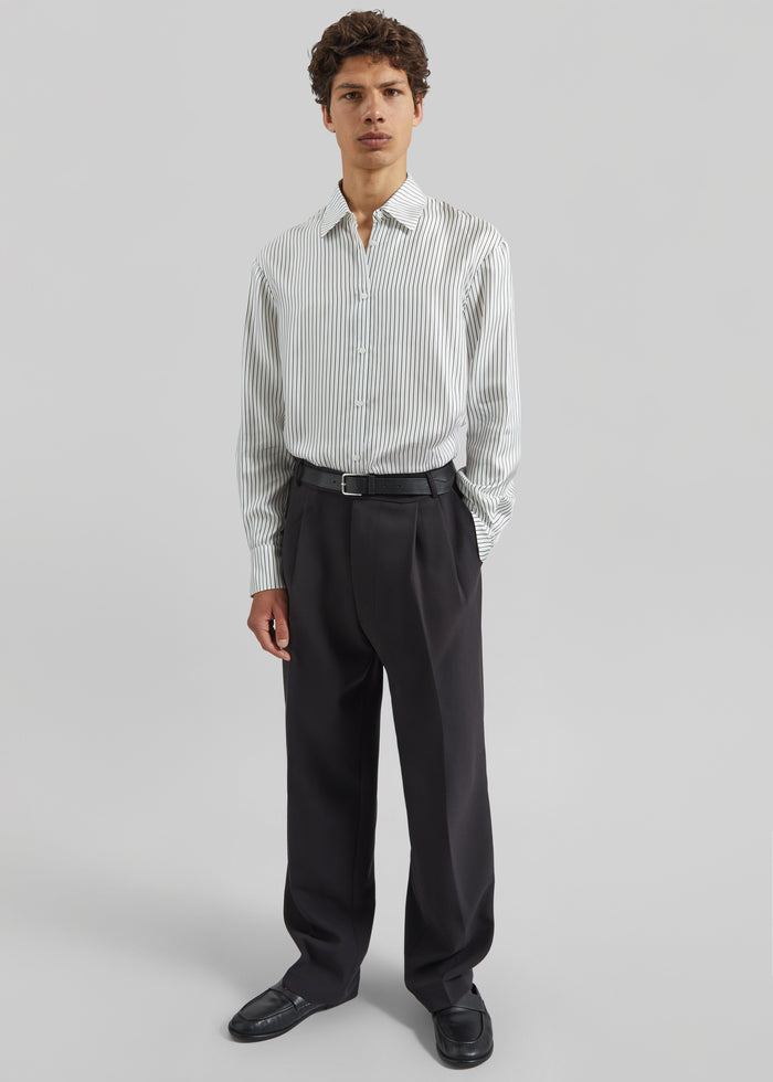 Beo Tuxedo Pants - Black