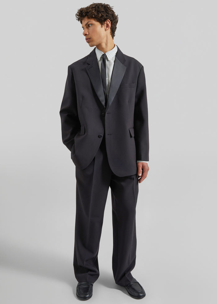 Beo Tuxedo Pants - Black
