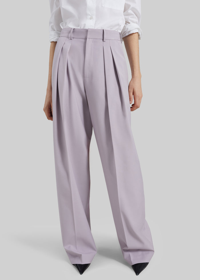 Bielsa Pleated Trousers - Lavender