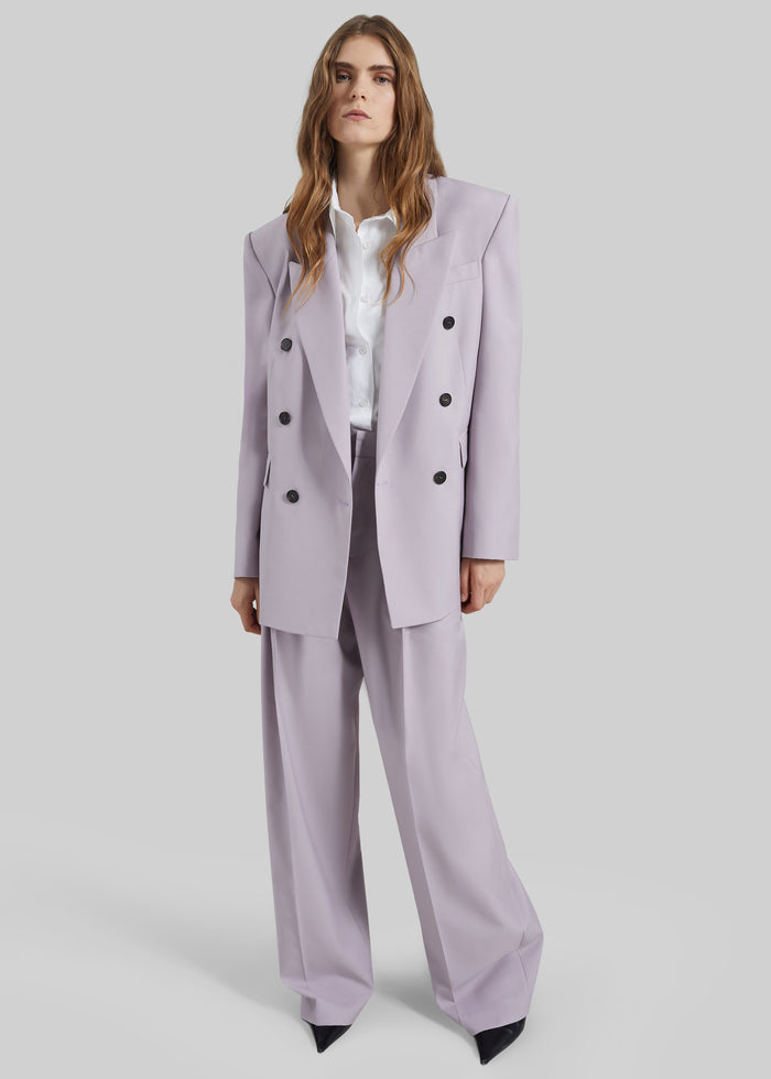 Bielsa Pleated Trousers - Lavender