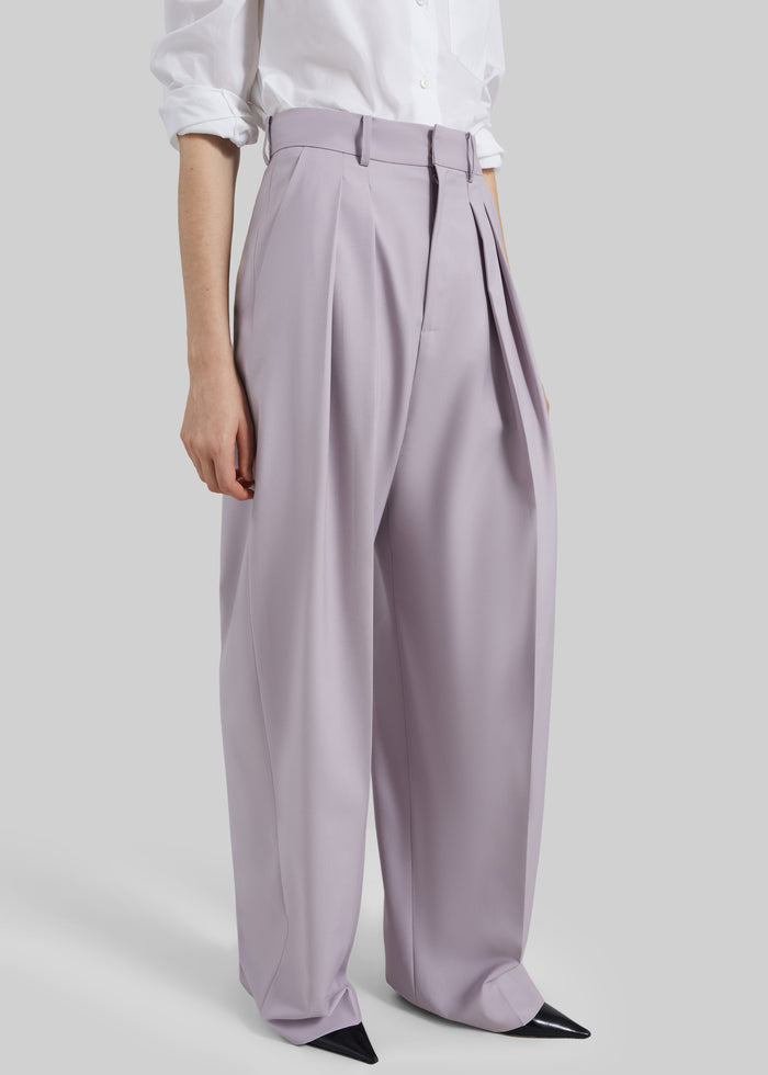 Bielsa Pleated Trousers - Lavender