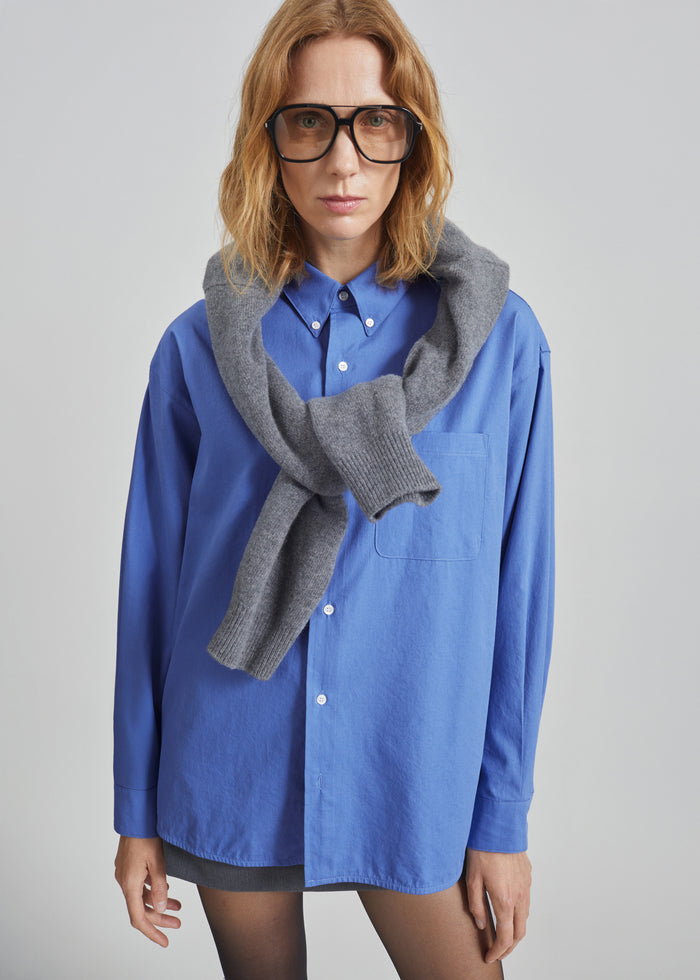 Bijnor Oxford Shirt - Blue