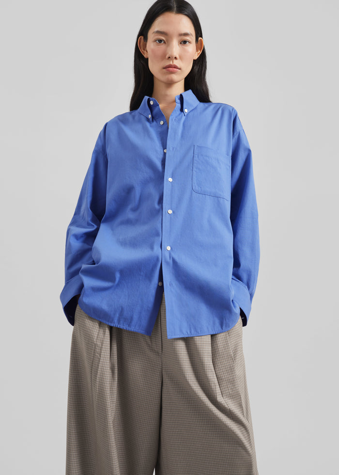 Bijnor Oxford Shirt - Blue