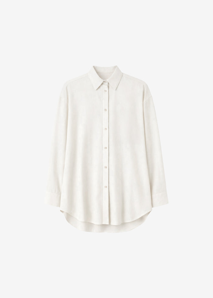 Bina Padded Shirt - Ivory