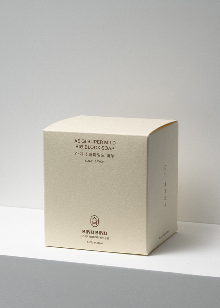 Binu Binu Big Block Soap - Ae Gi Super Mild