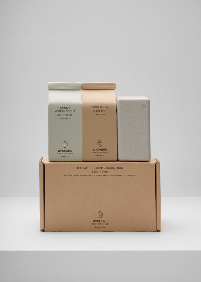 Binu Binu The Bathhouse Soap Duo