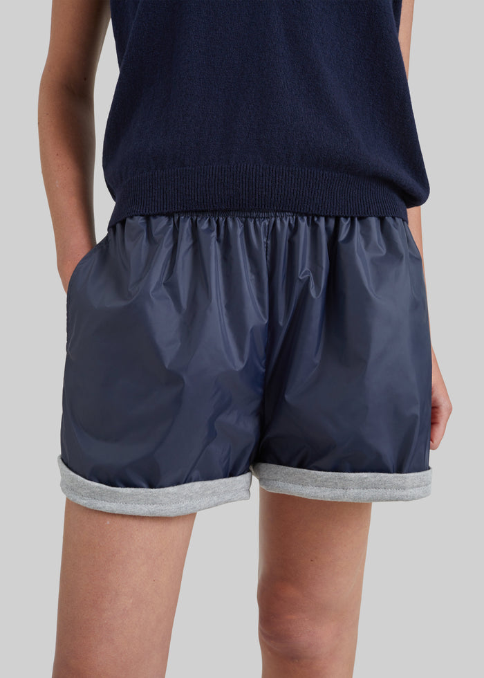 Blera Reversible Shorts - Navy/Grey