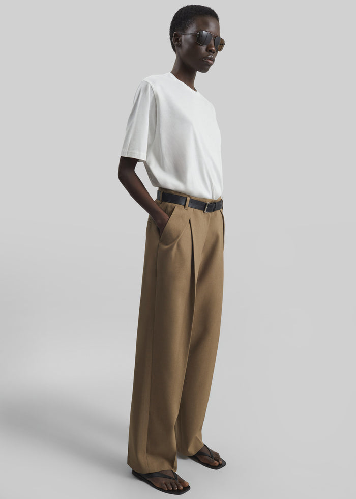 Blerick Belted Trousers - Camel