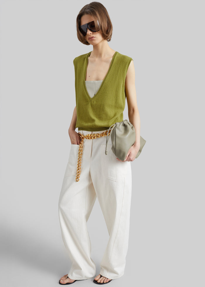 Bliss Barrel Leg Jeans - Ivory